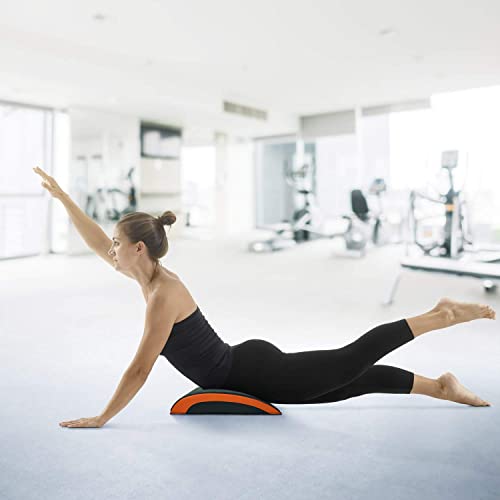 Yes4All Foldable Sit-Up Mat - Orange Ab Exercise Mat for Core Workout