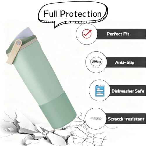 Protective Silicone Boots for Owala 30oz & 40oz FreeSip Sway Bottles & Tumblers, Anti-Slip Protective Sleeve for Owala Water Bottle