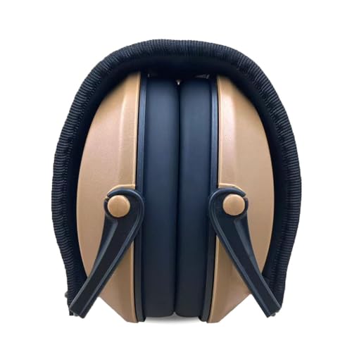 HCMSafety Professional Noise-Cancelling Earmuffs, 22dB Noise Reduction, Portable Foldable Design,Lighter Weight Noise Reduction Earmuffs,Easy to store and carry,ear muffs for noise reduction
