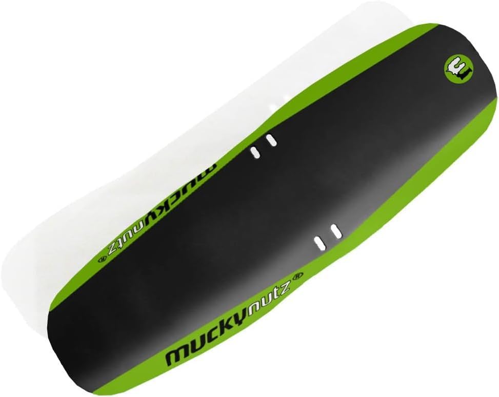 Mucky Nutz Face Fender XL, Black, Stainless Steel, Mountain Bike, Front