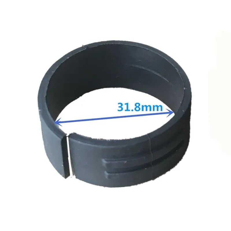 4 Pack Bicycle Handlebar Washer Rings for Garmin XOSS GPS - 25.4mm & 31.8mm