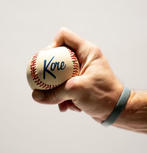 Kore Foam Baseball + Baseball Bat Set for Indoor Outdoor Play – Plain Variation