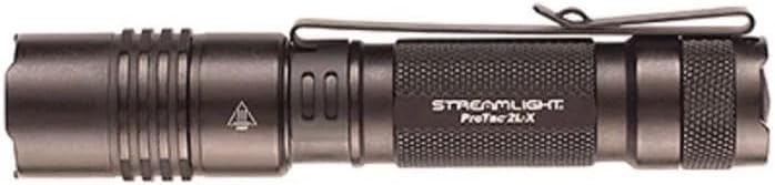 Streamlight 88083 ProTac 2L-X USB 500-Lumen Multi-Fuel EDC High Performance Tactical Rechargeable Flashlight, Includes USB Cable, Holster, Clip, Black