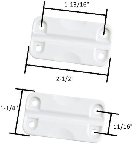 JSP Manufacturing New AFTERMARKET Igloo Cooler Plastic Hinges + Stainless Screws (2)