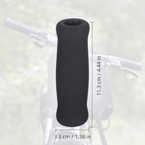 Bike Handlebar Covers 4-Pack Sponge Grips Shock Absorbing Comfort with Heat Insulation