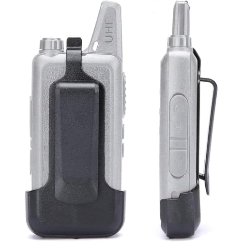 abcGoodefg Walkie Talkie Belt Clip for Retevis RT22 RT622 RT22S Zastone X6 LT-316/TD-M8/ZS-B1/NK-U1 R1 Two Way Radios (2 pcs)