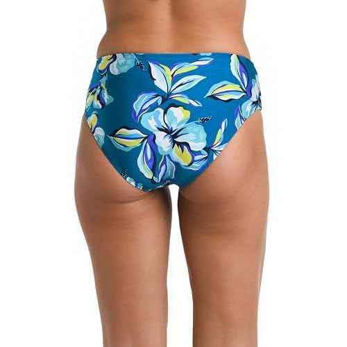 La Blanca Women's Mid Waist Sash Band Swimsuit Bottom