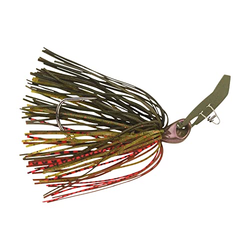 Berkley SlobberKnocker Fishing Jig - Hot Craw / 3/8 oz, 4/0 Hook