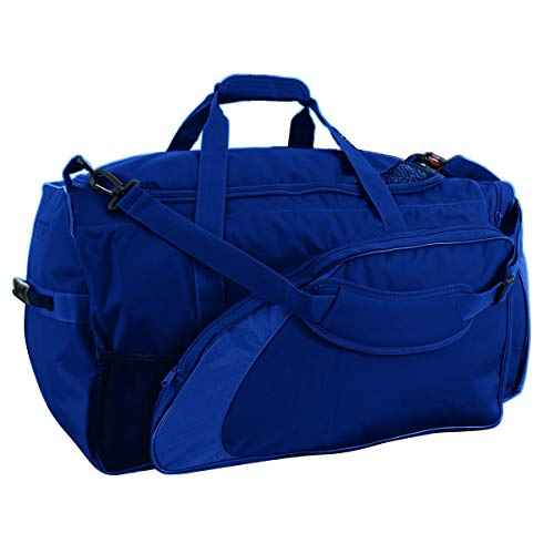 CHAMPRO Varsity Football Equipment Bag With Shoulder Carry Strap, Laundry and Helmet Bags