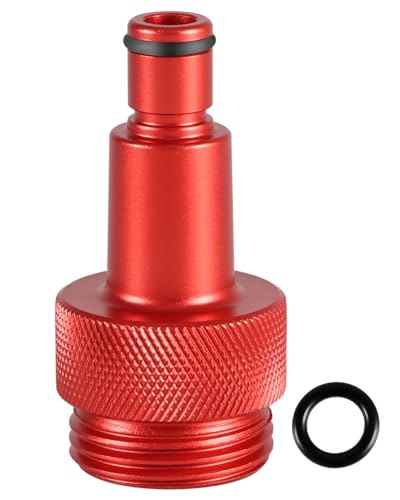 Aluminum Flush Adapter for Watercraft with O-Rings - SeaDoo Replacement Part