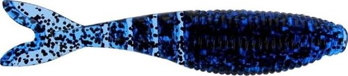 Yamamoto 4'' Zako/Blue W/Large Black Flake (6 Pack)
