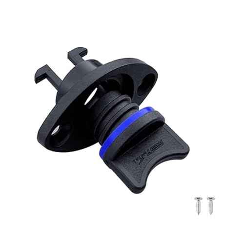 Boat Drain Plug Transom Drain Plug Kayak Scupper Plugs Thread Bung for Kayak Canoe and Boat 2 Set Blue