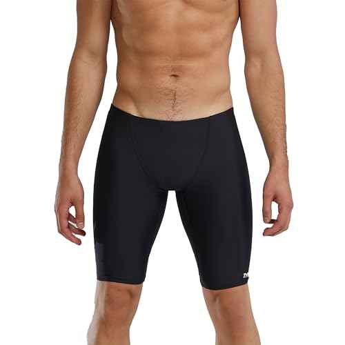 TYR TYReco Men's Jammer Swimsuit ? Chlorine Resistant Compression Swimwear for Racing, Lap Swimming, and Fitness