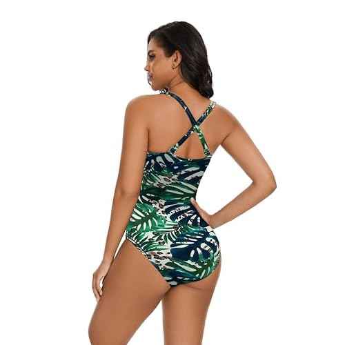 Aqua Regina Plus Size Swimsuit for Women One Piece Bathing Suit Ruched Tummy Control Adjustable Swimwear