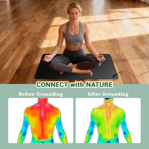 Grounding Mat for Sleeping 23.6 x 11.8 Inches - Pain & Inflammation Relief