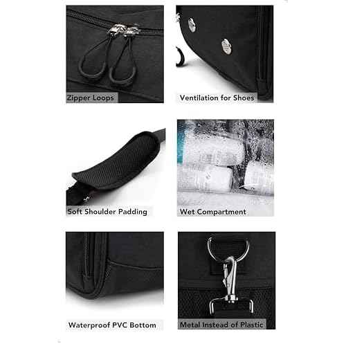 Fitgriff¢ç Gym Bag for Men & Women with Shoe & Wet Compartment - Duffle Bag for Travel, Sports, Fitness & Workout