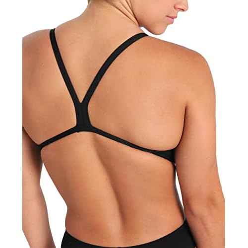 Arena Women's Team MaxLife Swimsuit Solid Challenge Back Sports One Piece Competition Training Bathing Suit Athletic Swimwear