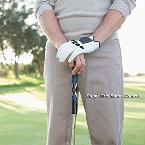 Golf Putter 34 Inch Bat Style Right-Handed with Black Head Cover - High MOI & CNC Milled Face