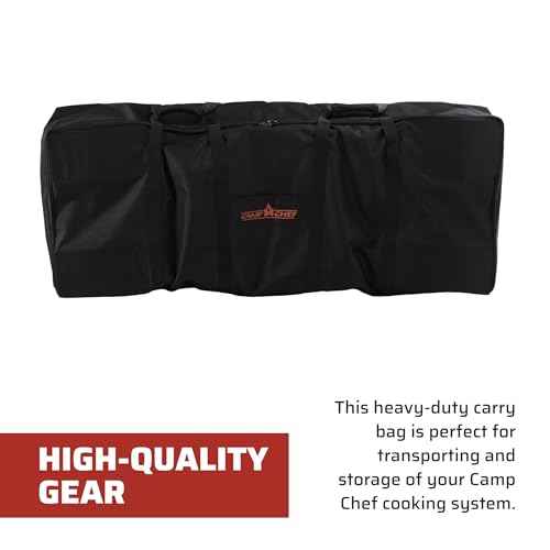 Camp Chef cb90 one Carry Bag, 17" H x 41.5" W x 10" L, Black