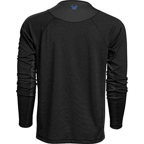Vortex Men's Weekend Rucker Long Sleeve Shirts - Moisture Wicking, UPF Sun Protection, Stain Release Technology