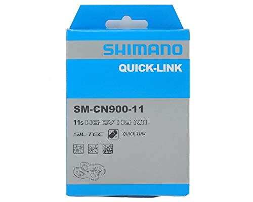 Shimano SM-CN900 Quick Link for Shimano Chain, 11-Speed, Pack of 2 - MRRP 11.99