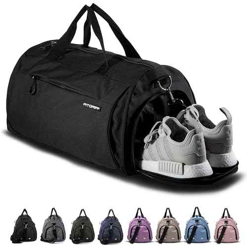 Fitgriff¢ç Gym Bag for Men & Women with Shoe & Wet Compartment - Duffle Bag for Travel, Sports, Fitness & Workout