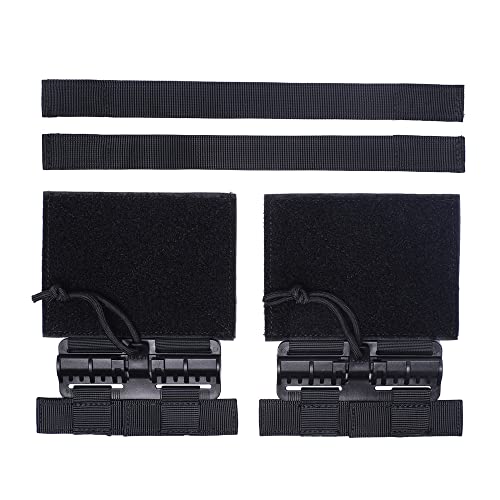 Black Quick Release Cummerbund Kit for Plate Carriers MOLLE Compatible