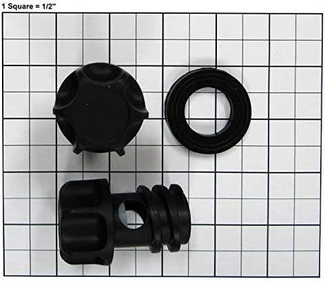 Rotomolded Plug Replacement fits Yeti RTIC ORCA (2-Pack)