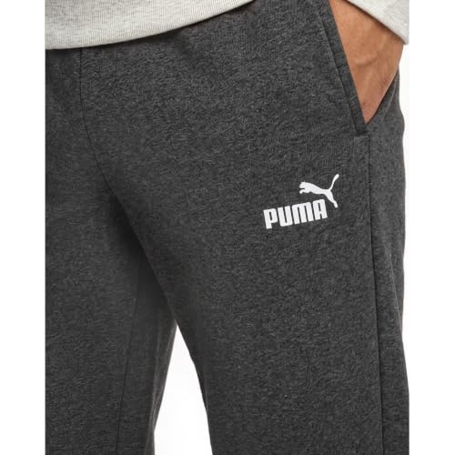PUMA Men's Essentials Logo Sweatpants X-Large Dark Gray Heather Casual Activewear