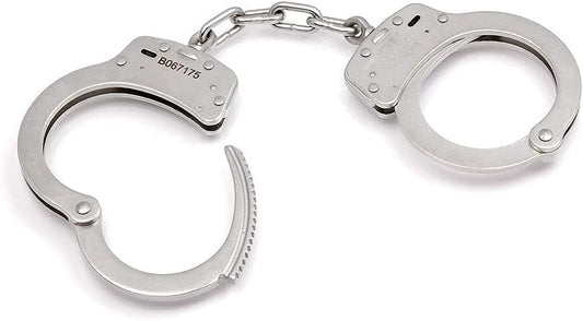 Smith & Wesson Model 100L Extra Link Nickel Finish Handcuffs