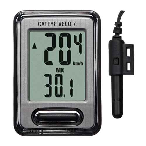 CATEYE Velo Wired Bike Computer ? Entry-Level Speedometer and Odometer, Perfect for Beginner Cyclists, Auto Start/Stop, Easy Setup for Road, MTB, Gravel Bikes, 3 Year Battery Life