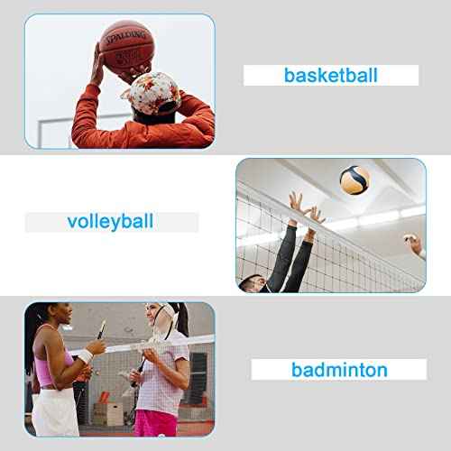 Cosmos 1 Pair Compression Wrist Sleeve Nylon Brace Wraps Supports Elastic Wristbands for Wrist Protect Pain Relief in Typing Running Basketball Volleyball Golf Playing (Black)
