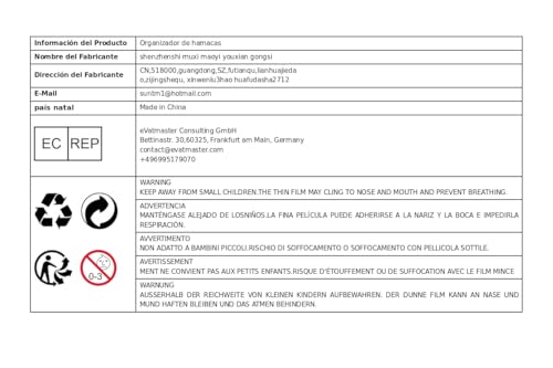 Amagogo Hammock Organizer Bag Dangling Pouch, Portable Hammock Storage Bag Storage Container for Camping Climbing Hiking Outdoor Sports, Blue