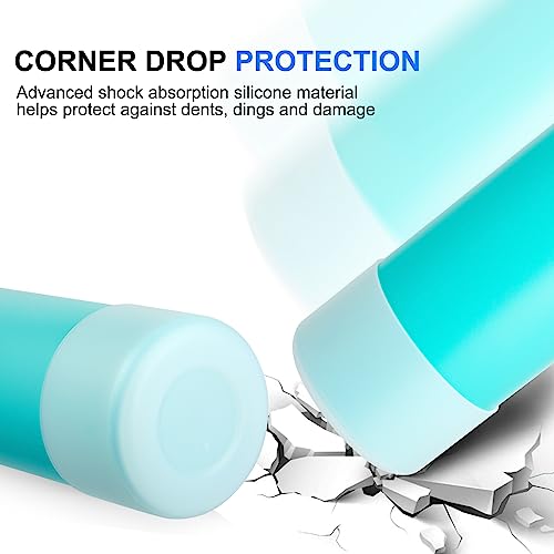 Silicone Bottom Boot for Hydro Flask 12-40 oz Water Bottles - Clear / Fits 32 oz & 40 oz
