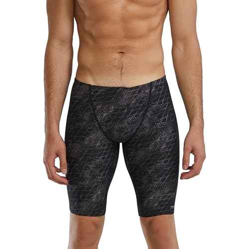 TYR Men's Etch Durafast Elite Jammer