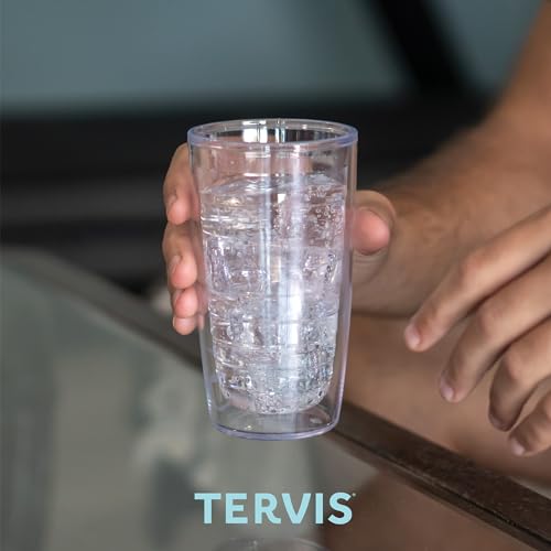 16oz Insulated Tervis Shamrock Travel Tumbler - Keeps Drinks Hot & Cold