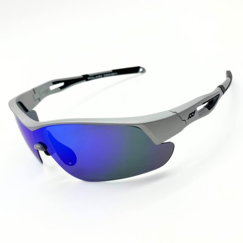 POLARS DESIGN Outdoor Sports Polarized Sunglasses for Men and Women, TR90 Frame, UV Protection, With Case, for Fishing Hiking