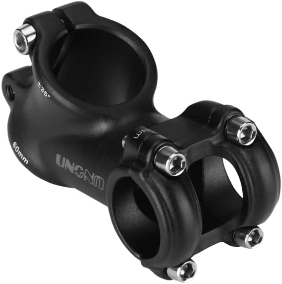 FOMTOR 25.4 stem 60mm 90mm 110mm 35 Degree Bike Handlebar Stem Riser MTB Stem for Mountain Bike Road Bike BMX MTB