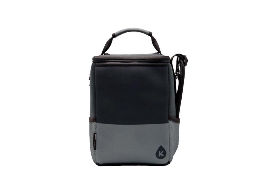 Kanga Insulated Cooler Bag - Soft Cooler Bag - 6 or 12 Can Beer and Seltzer Drink Cooler - Insulated Leak Proof and Durability Tested - Kanga Pouch Cooler (Midnight)