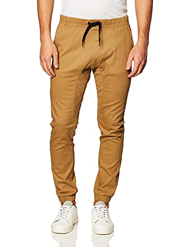 Men's Twill Jogger Pants - Southpole XX-Large Tobacco