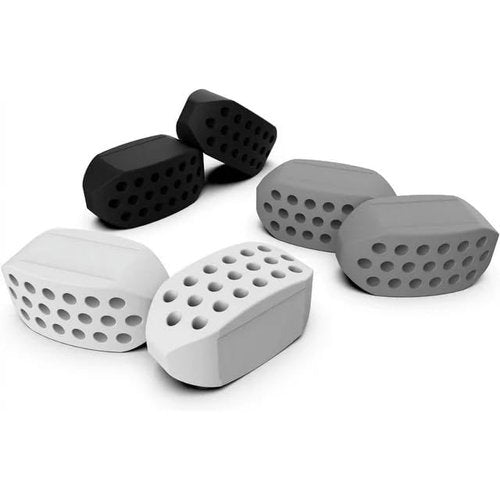 6Pcs Jaw Exerciser For Men Resistance Levels BPA Free Silicone Jaw Exerciser Gum Tablets for Women Jawline Exerciser Shaper For Beginner, Intermediate and Advanced Users，Strength Training Equipment