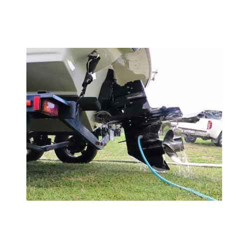 ISURE MARINE Universal Rectangular Outboard Motor Water Flusher Boat Ear Muff Engine Flusher for Marine Boat