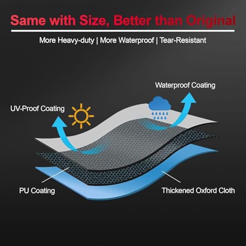Heavy Duty Waterproof Ping Pong Table Cover 9x5 ft Indoor Outdoor