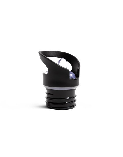 Bougie Flip N Sip Lid, Black, 2 Straws Plus 1 Cleaner, Kitchen Décor
