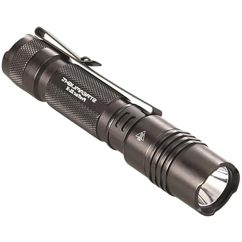 Streamlight 88062 ProTac 2L-X 500-Lumen 6800-Candela EDC High Performance Multi-Fuel Tactical Flashlight, Includes Non-Rechargeable Batteries, Holster and Clip, Clear Retail Packaging, Black