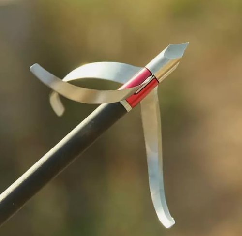 KTGCOZS Pack of 6 Hunting Broadhead 100 Grain Archery Arrow Broadhead Archery Arrow