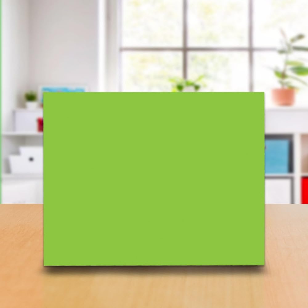 School Smart Poster Board, 11 x 14 Inches, White, 25 Count (Pack of 1) - 1371698