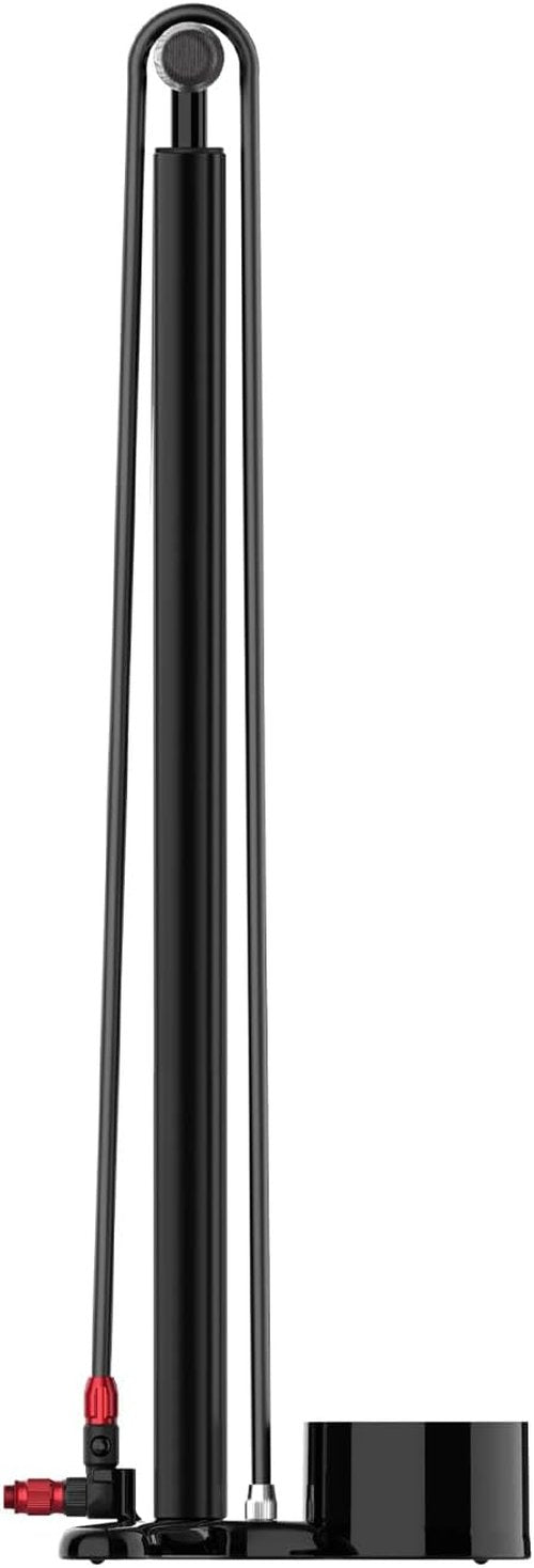 LEZYNE Alloy Floor Drive 3.5 High Pressure Bicycle Floor Pump with 3.5" Analog/Digital Gauge - Durable Aluminum 220PSI Tire Air Pump for Road/Track Bikes - ABS-1 Pro Chuck for Presta/Schrader Valve