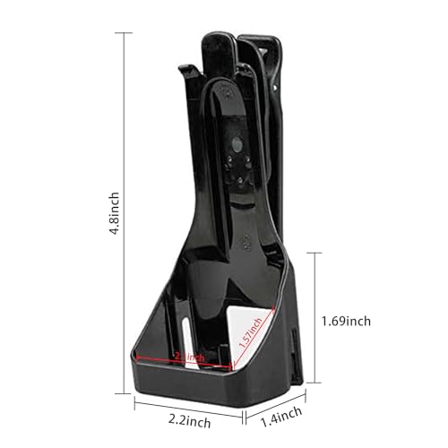 Radio Holster with Swivel Clip Compatible with RMM2050 and RM Series Two-Way Radios