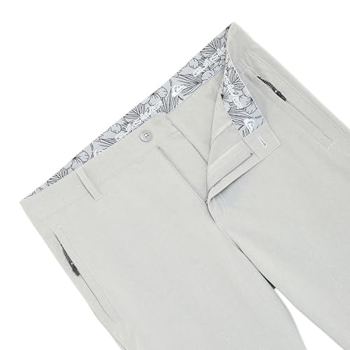 Men's Quick Dry Water-Friendly Hybrid Shorts - 34 / Grey